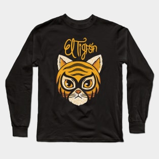 Cat Luchador by Tobe Fonseca Long Sleeve T-Shirt
